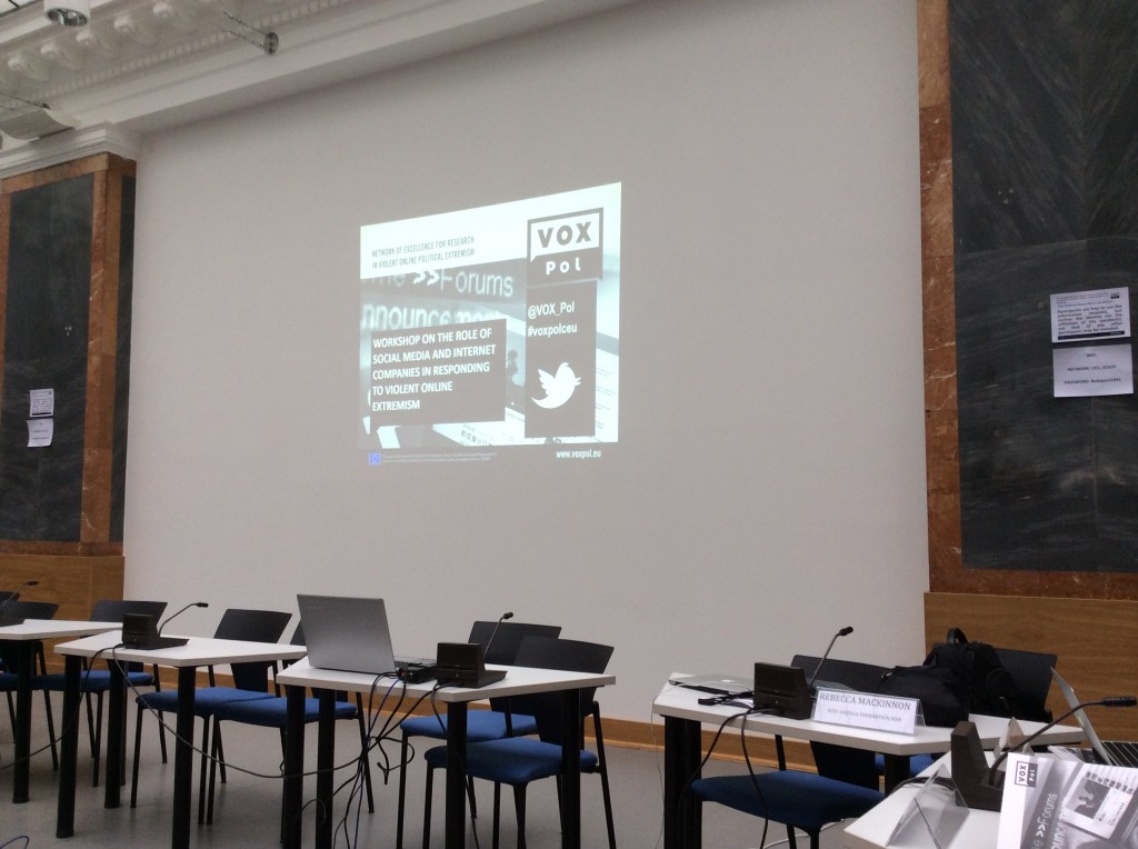 Workshop ready to begin at the School of Public Policy, Central European University, Budapest